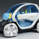 Illustration for article titled Crazy Electric Renault Concept Has Crazy Square Tires